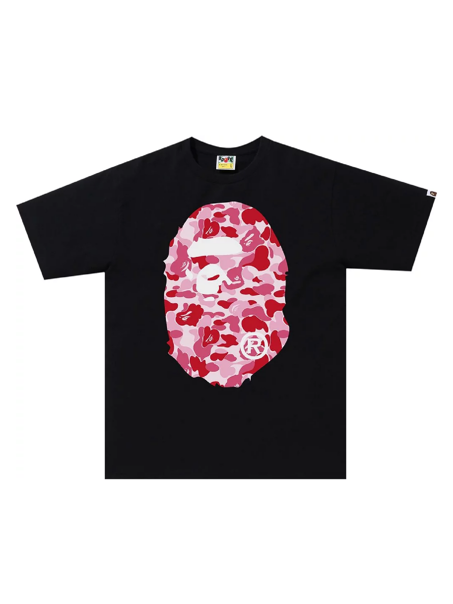 Bape ABC Camo Big Ape Head "Black"