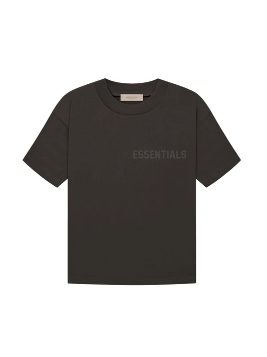 Essentials Short-Sleeve "Off Black"