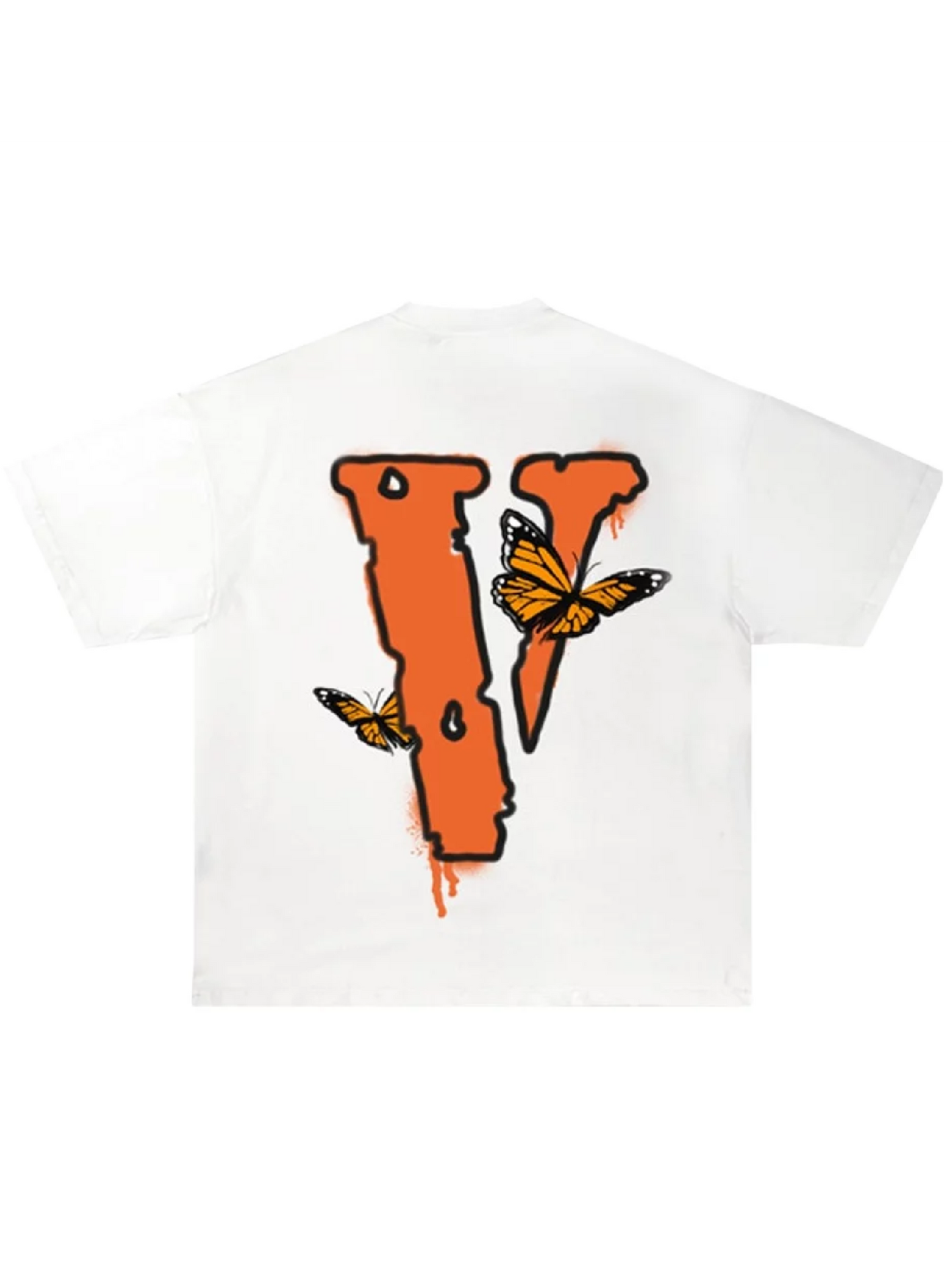 Vlone X Juice WRLD Butterfly "White"